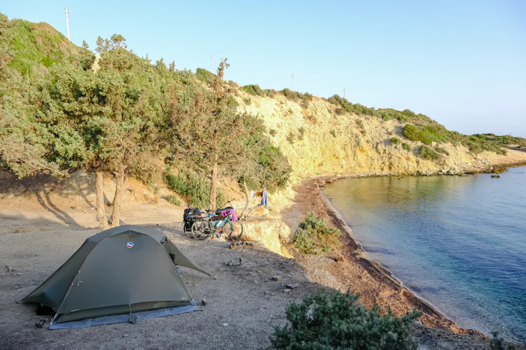 İzmir Karaburun Dolungaz Koyu Kampı