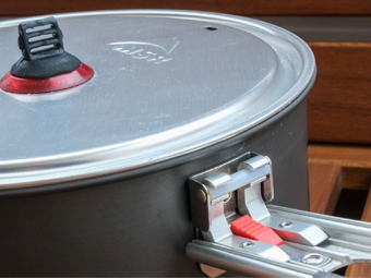 MSR Ceramic Kamp Tencere Seti Sap Detay
