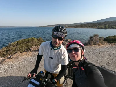 Karaburun Yarımdası'nda ilk pedallar